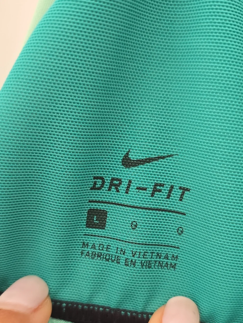 Nike Light Green Racerback Sports Bra